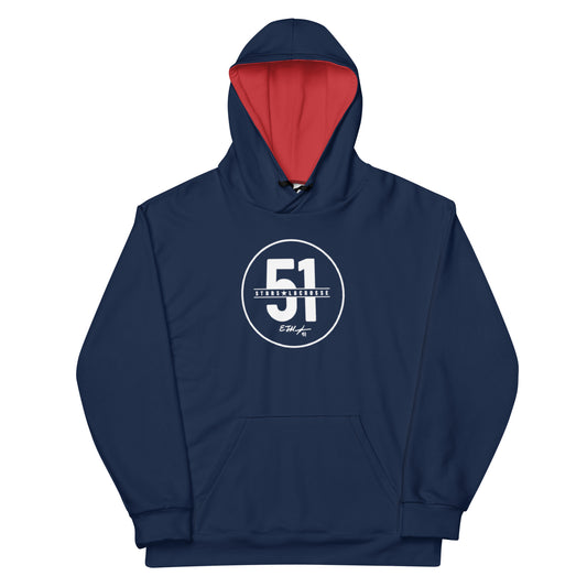 Adult 51 Stars Lacrosse Performance Hoodie