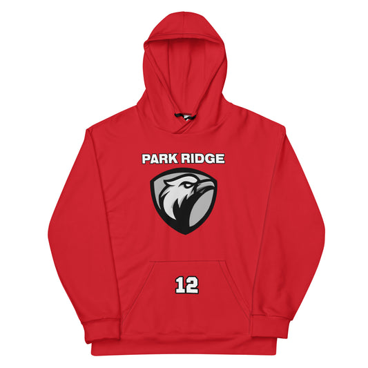 Adult Park Ridge Lacrosse Performance Hoodie - Personalized