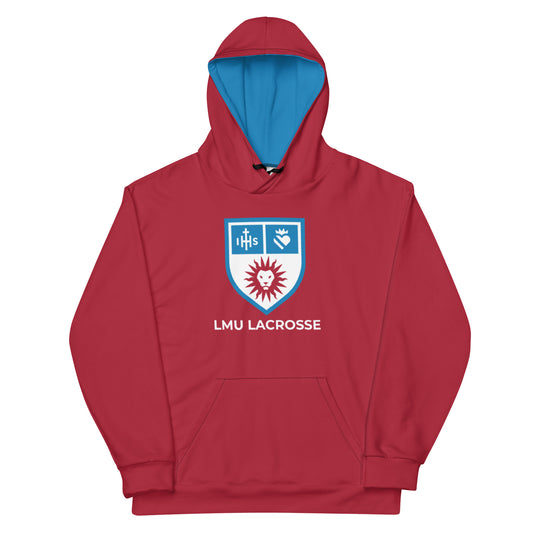 Adult LMU Lacrosse Performance Hoodie