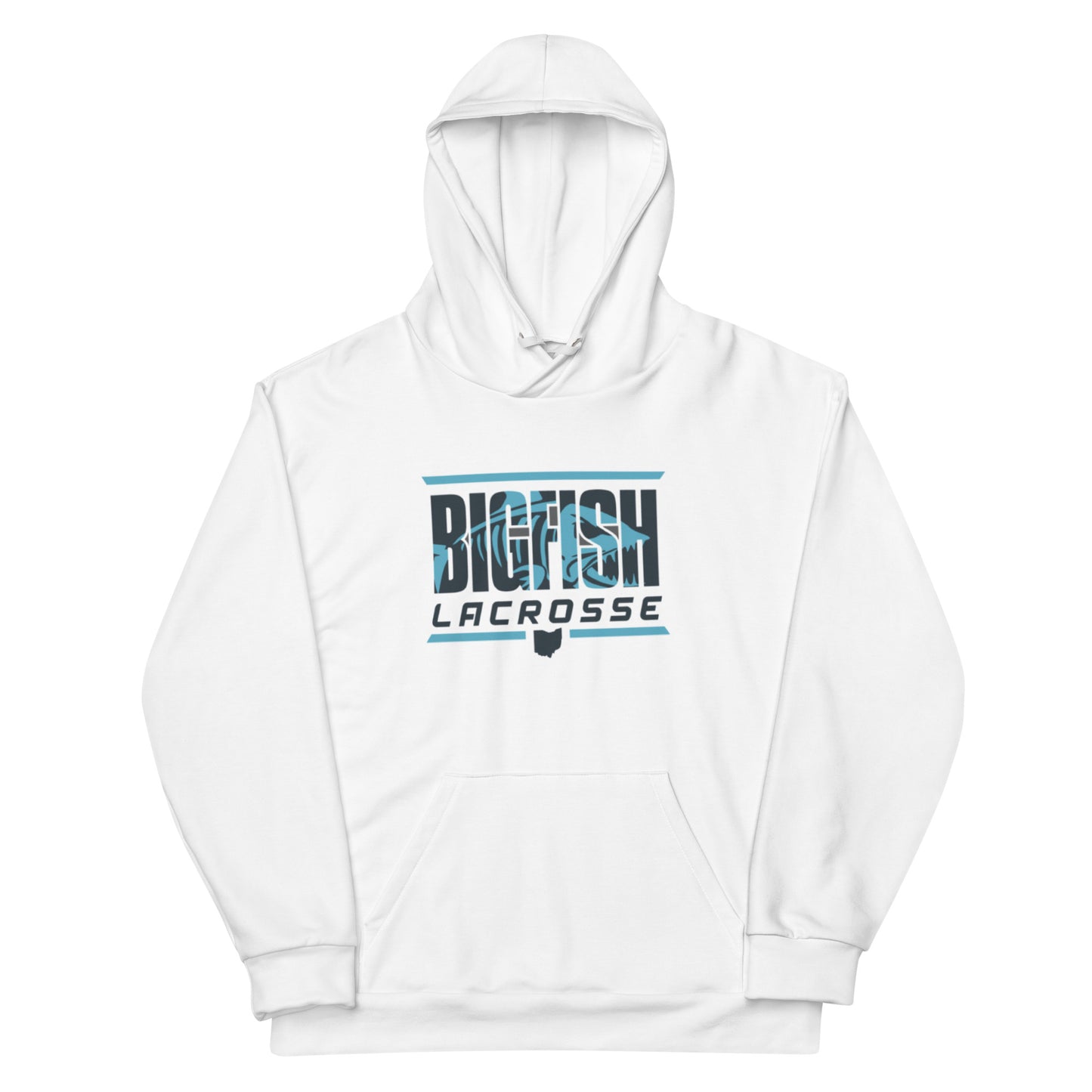 Adult Big Fish Lacrosse Premium Performance Hoodie