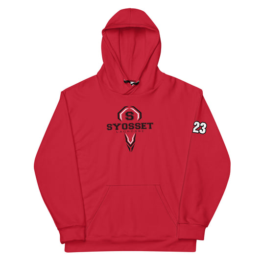 Adult Syosset Lacrosse Performance Hoodie - Personalized