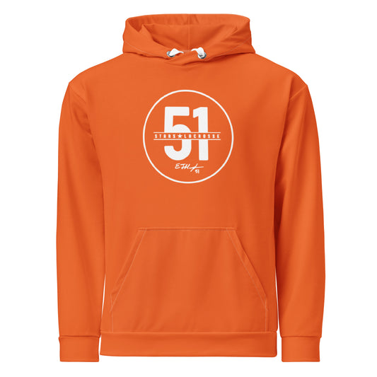 Adult 51 Stars Lacrosse Premium Performance Hoodie