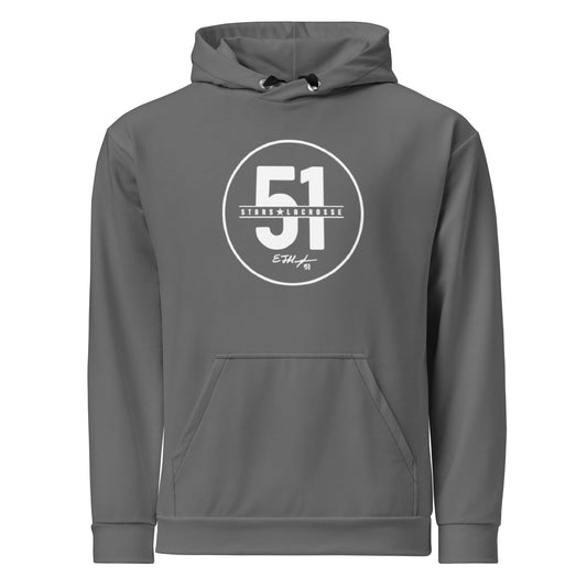 Adult 51 Stars Lacrosse Premium Performance Hoodie