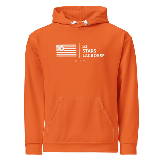 Adult 51 Stars Lacrosse Premium Performance Hoodie