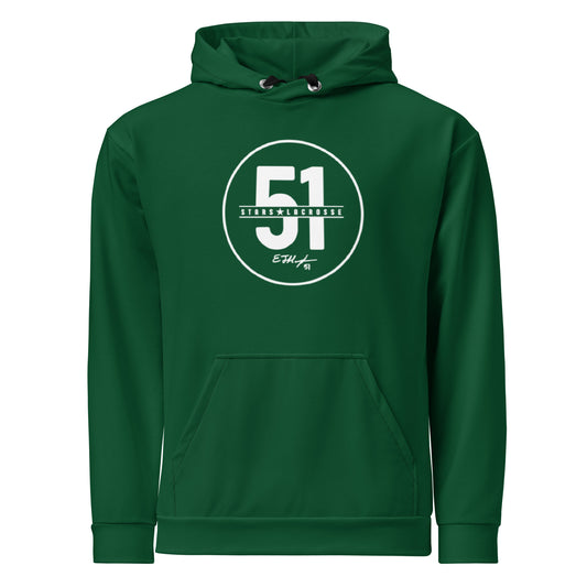 Adult 51 Stars Lacrosse Premium Performance Hoodie