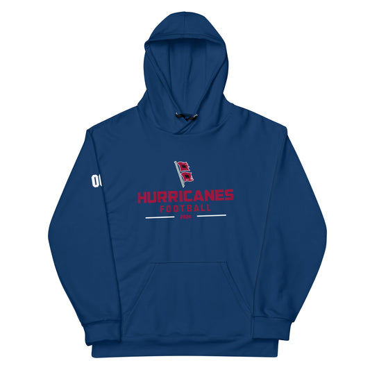 Adult Liberty Football Premium Performance Hoodie - Personalized