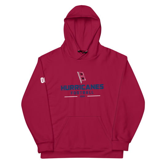 Adult Liberty Football Premium Performance Hoodie - Personalized
