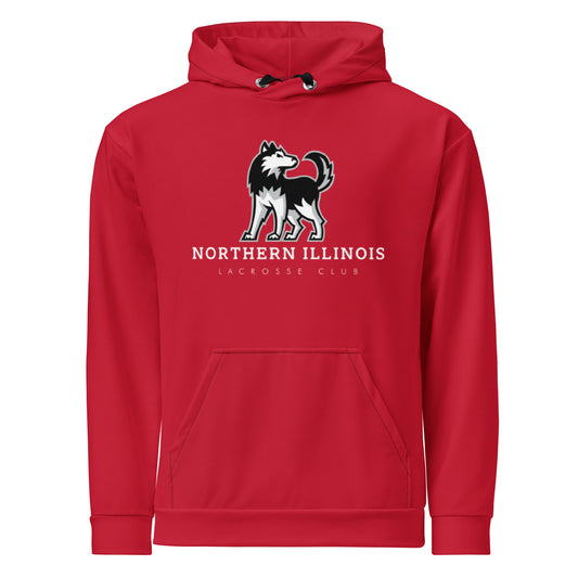 Adult NIU Lacrosse Premium Performance Hoodie
