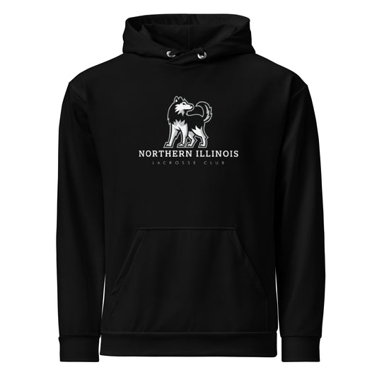 Adult NIU Lacrosse Premium Performance Hoodie