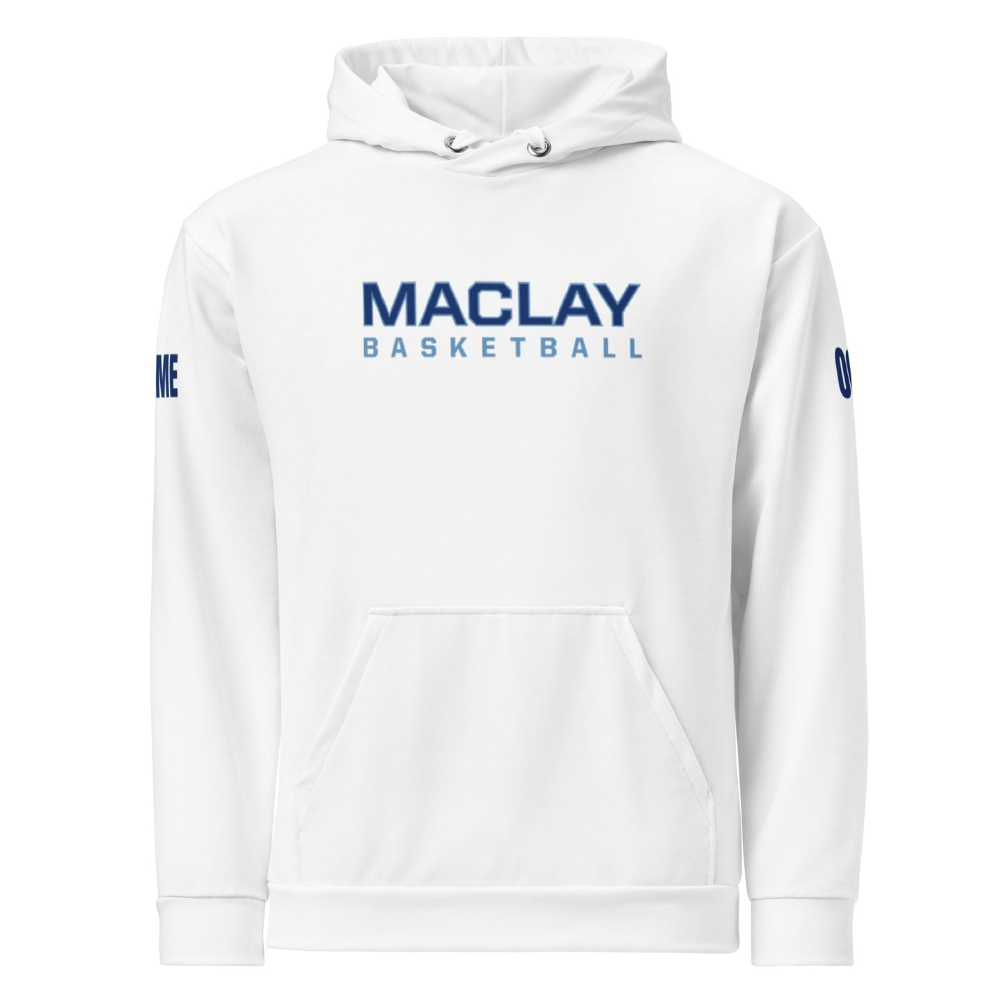 Personalizable - Adult Maclay Basketball Premium Performance Hoodie