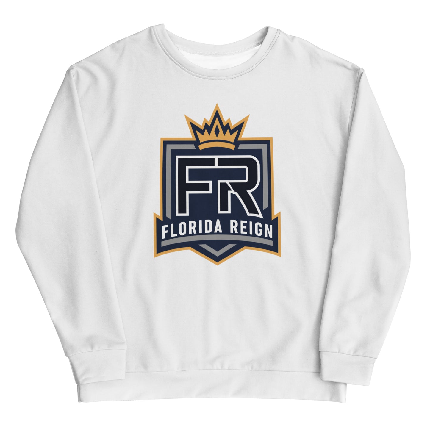 Adult Florida Reign Lacrosse Performance Crewneck Sweatshirt