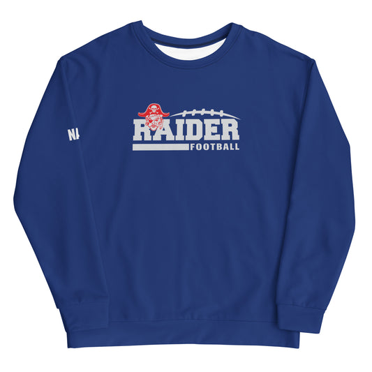 Adult Fairport Football and Cheer Performance Crewneck Sweatshirt - Personalized