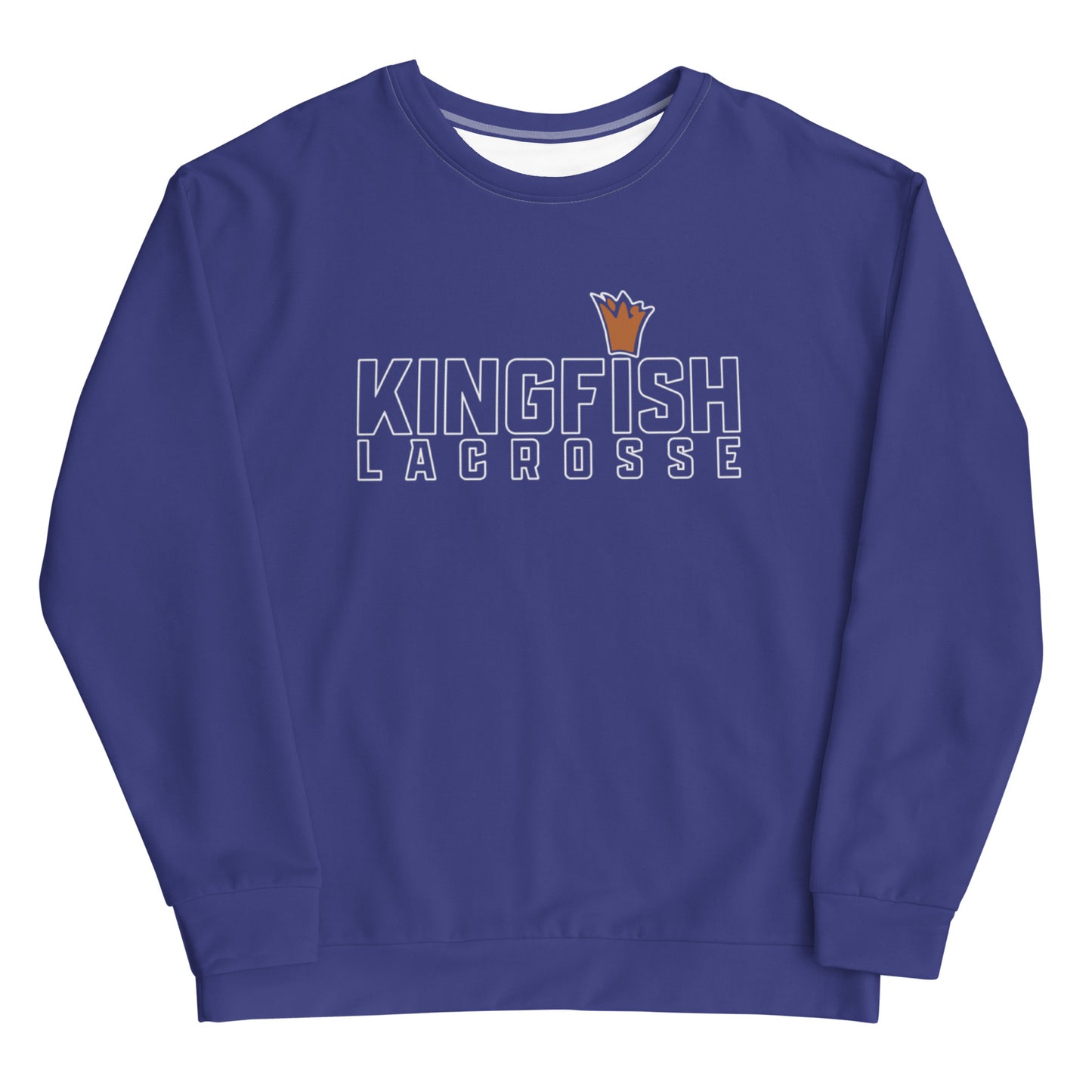 Adult Kingfish Lacrosse Performance Crewneck Sweatshirt