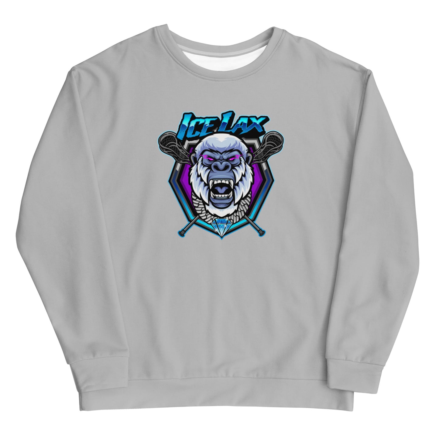 Adult ICE LAX Performance Crewneck Sweatshirt