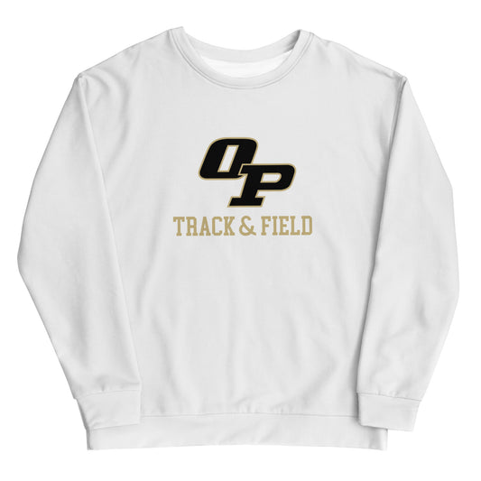 Adult Oak Park Track and Cross Country Crewneck Sweatshirt