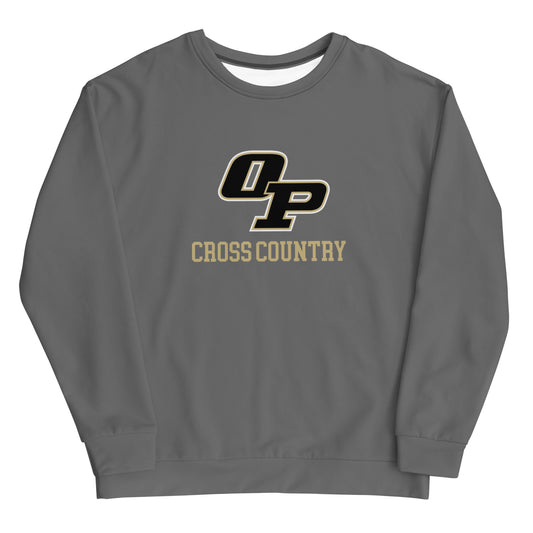 Adult Oak Park Track and Cross Country Crewneck Sweatshirt