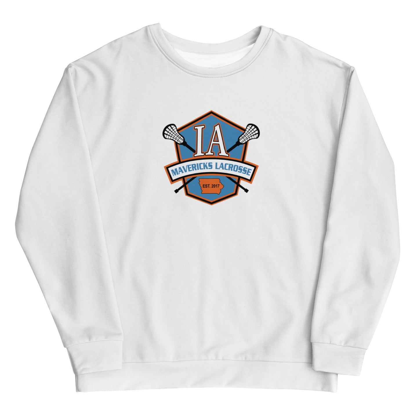 Adult Iowa Mavericks Performance Crewneck Sweatshirt