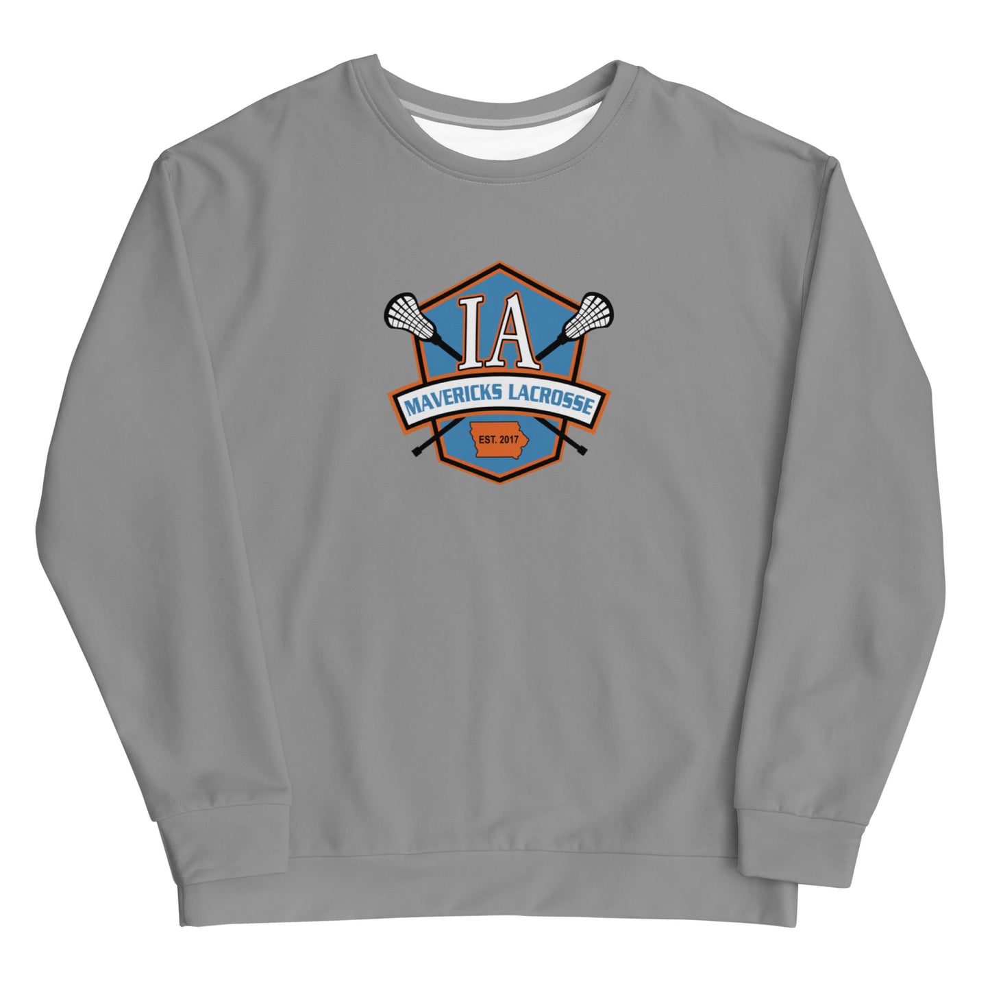 Adult Iowa Mavericks Performance Crewneck Sweatshirt