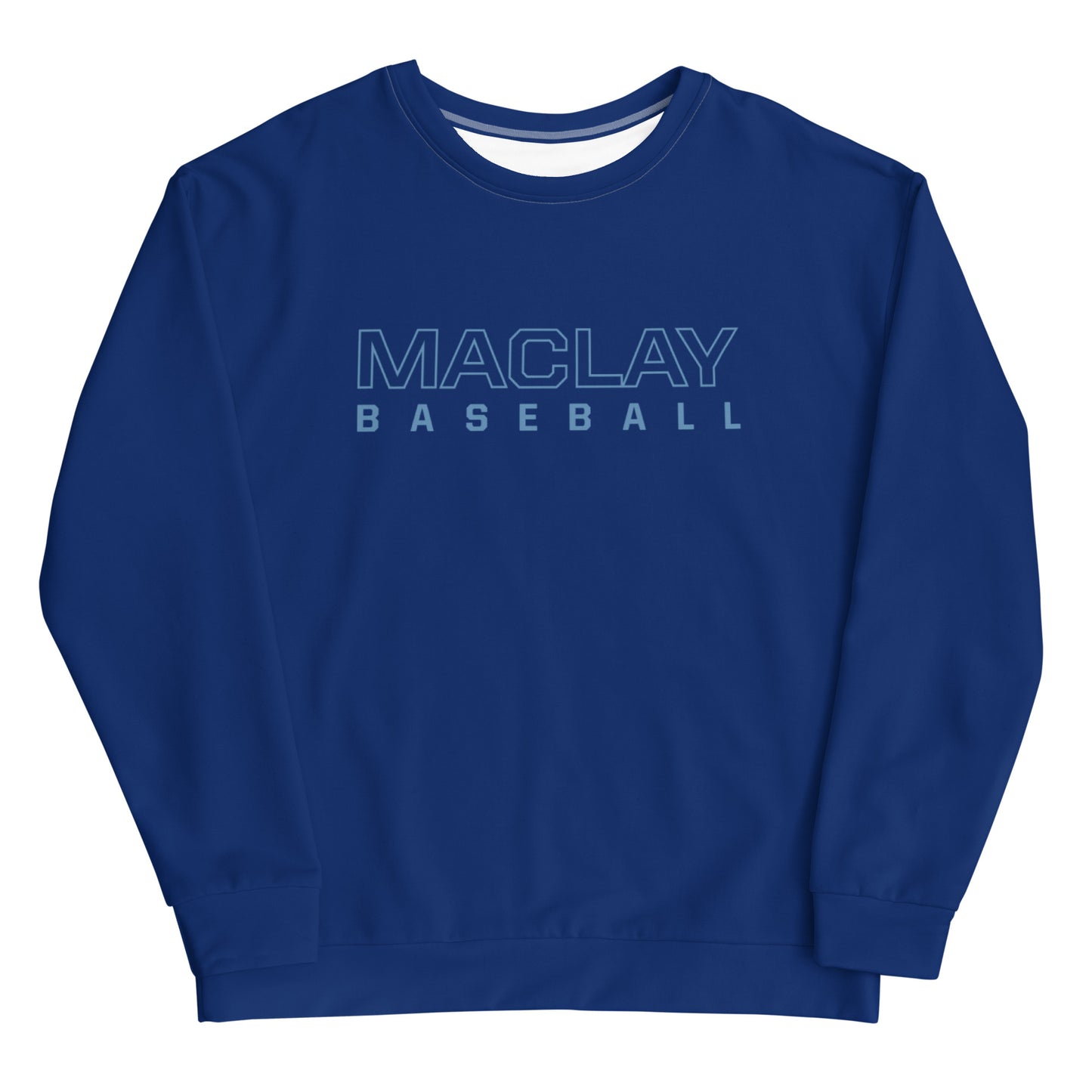 Adult Maclay Baseball Performance Crewneck Sweatshirt