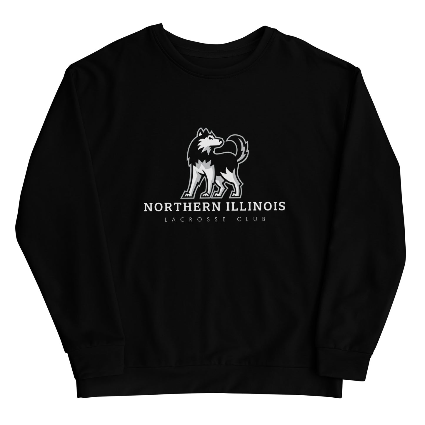 Adult NIU Lacrosse Performance Crewneck Sweatshirt
