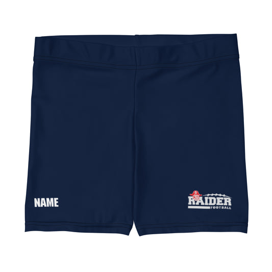 Women's Fairport Football and Cheer Spandex Shorts - Personalized