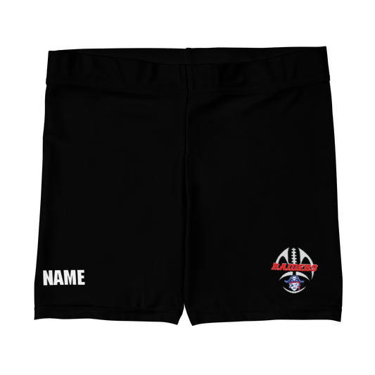 Women's Fairport Football and Cheer Spandex Shorts - Personalized