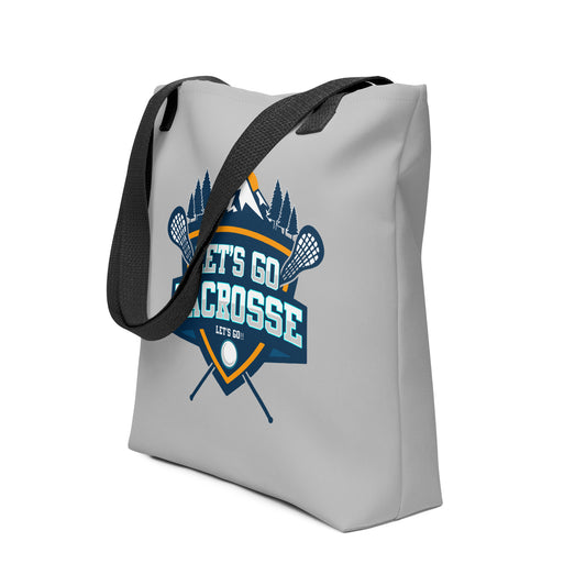 Let's Go Lacrosse Tote Bag