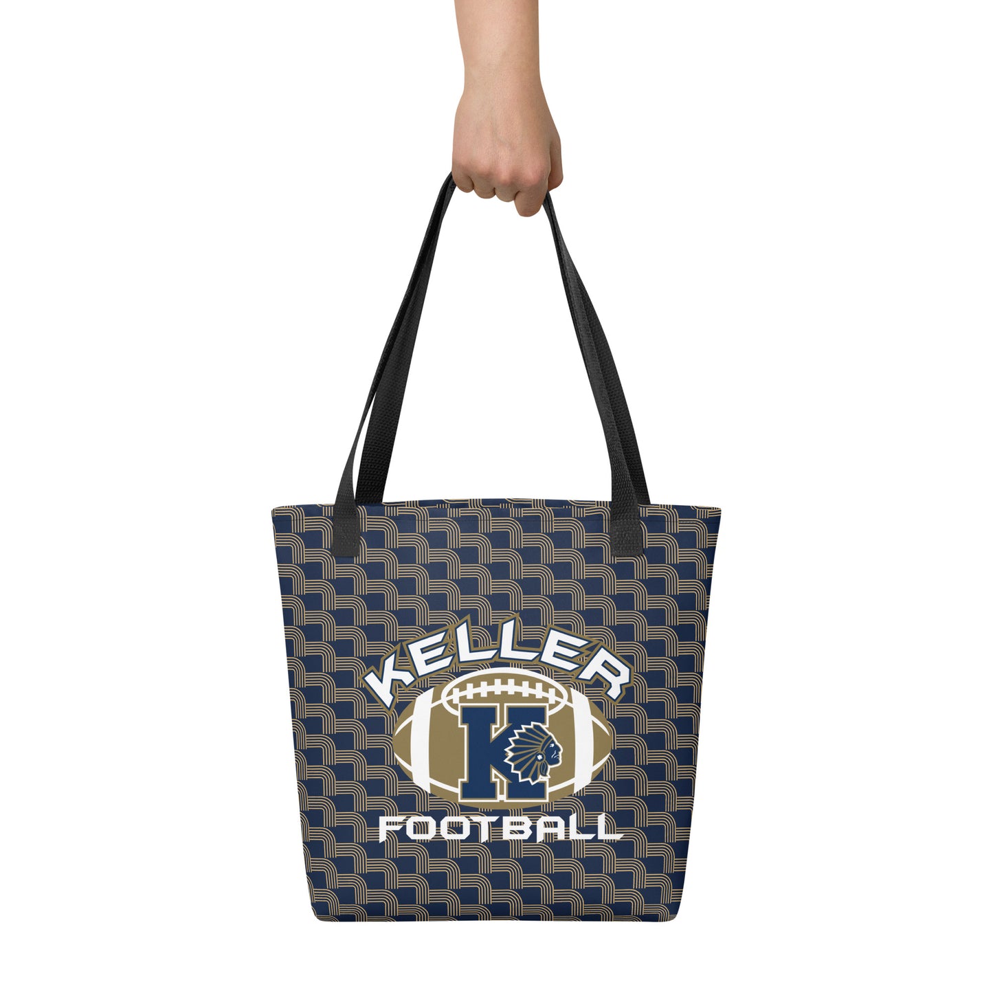 Keller Football Tote Bag