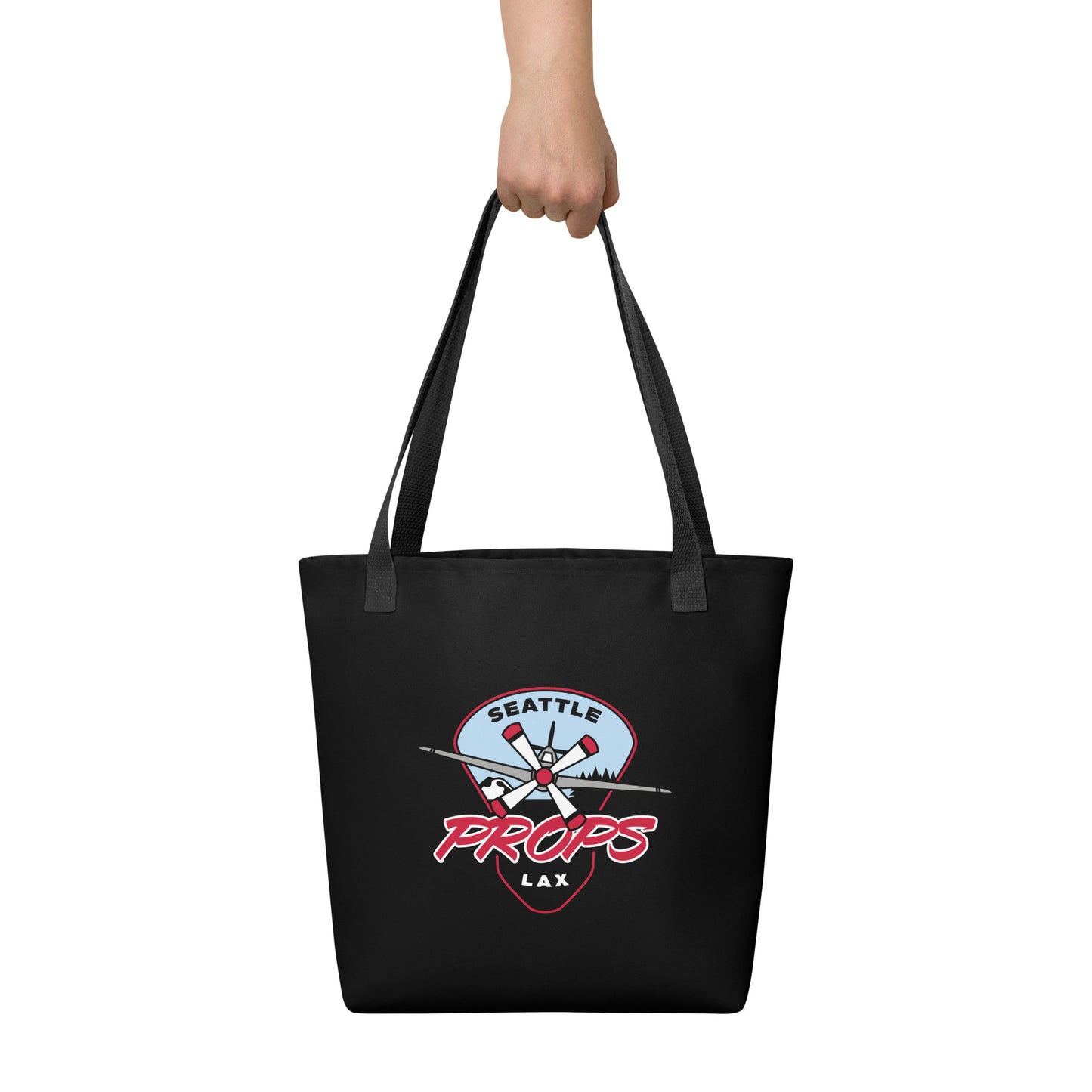 Seattle Props Lacrosse Tote Bag