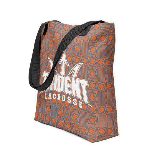 Trident Lacrosse Tote Bag