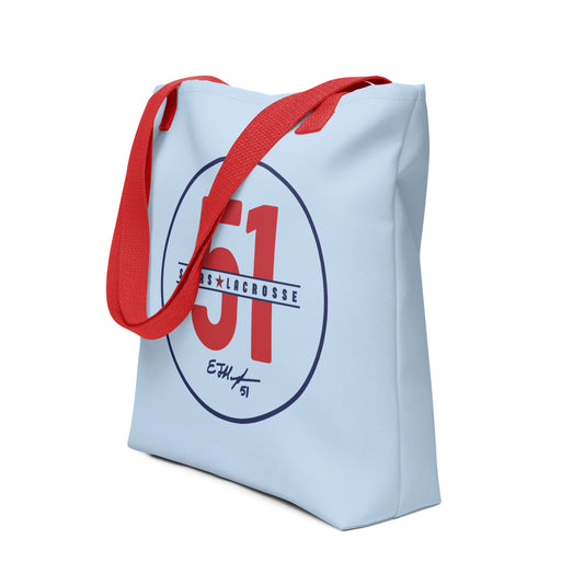 51 Stars Lacrosse Tote Bag