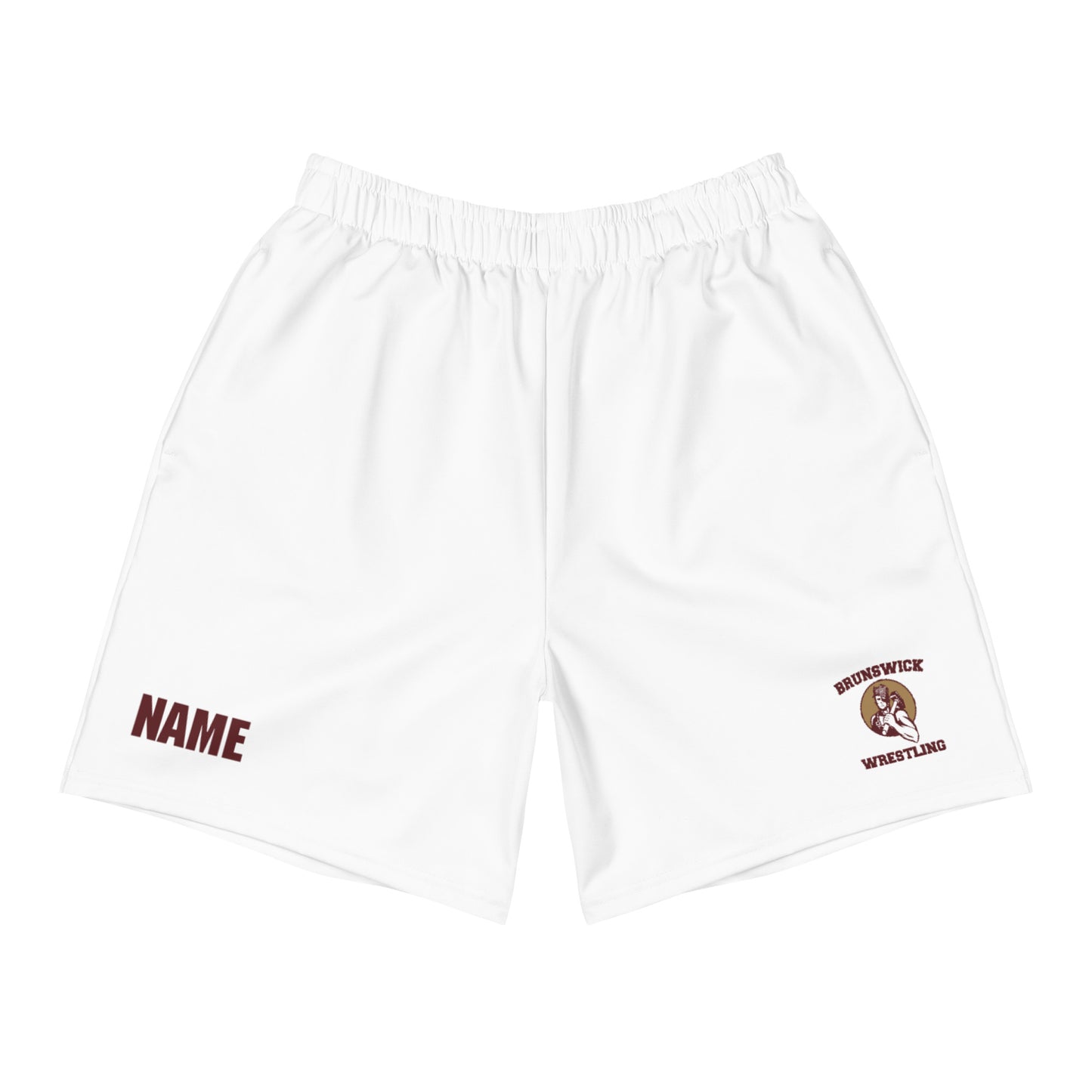 Personalizable - Adult Brunswick Wrestling Pocketed Athletic Shorts