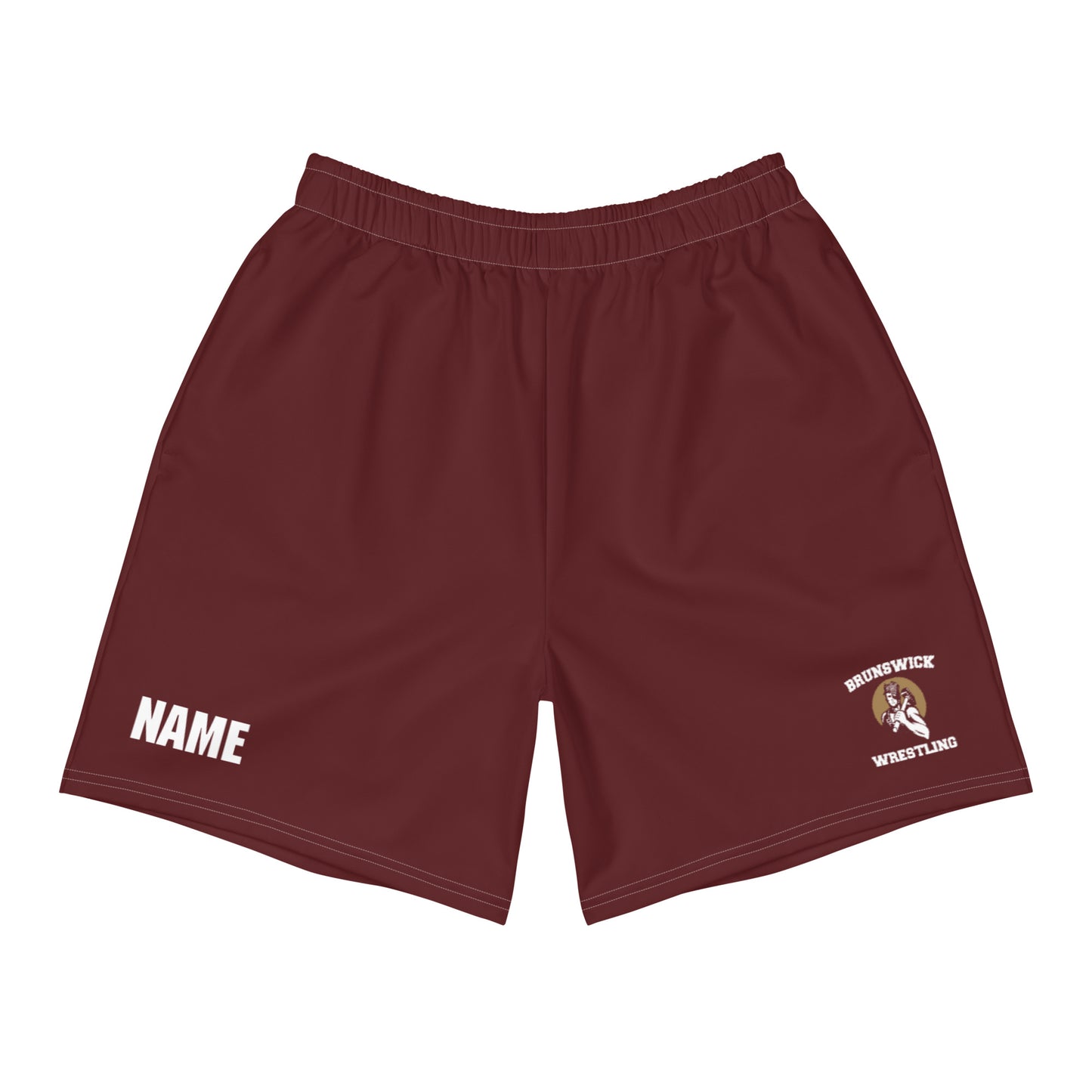 Personalizable - Adult Brunswick Wrestling Pocketed Athletic Shorts