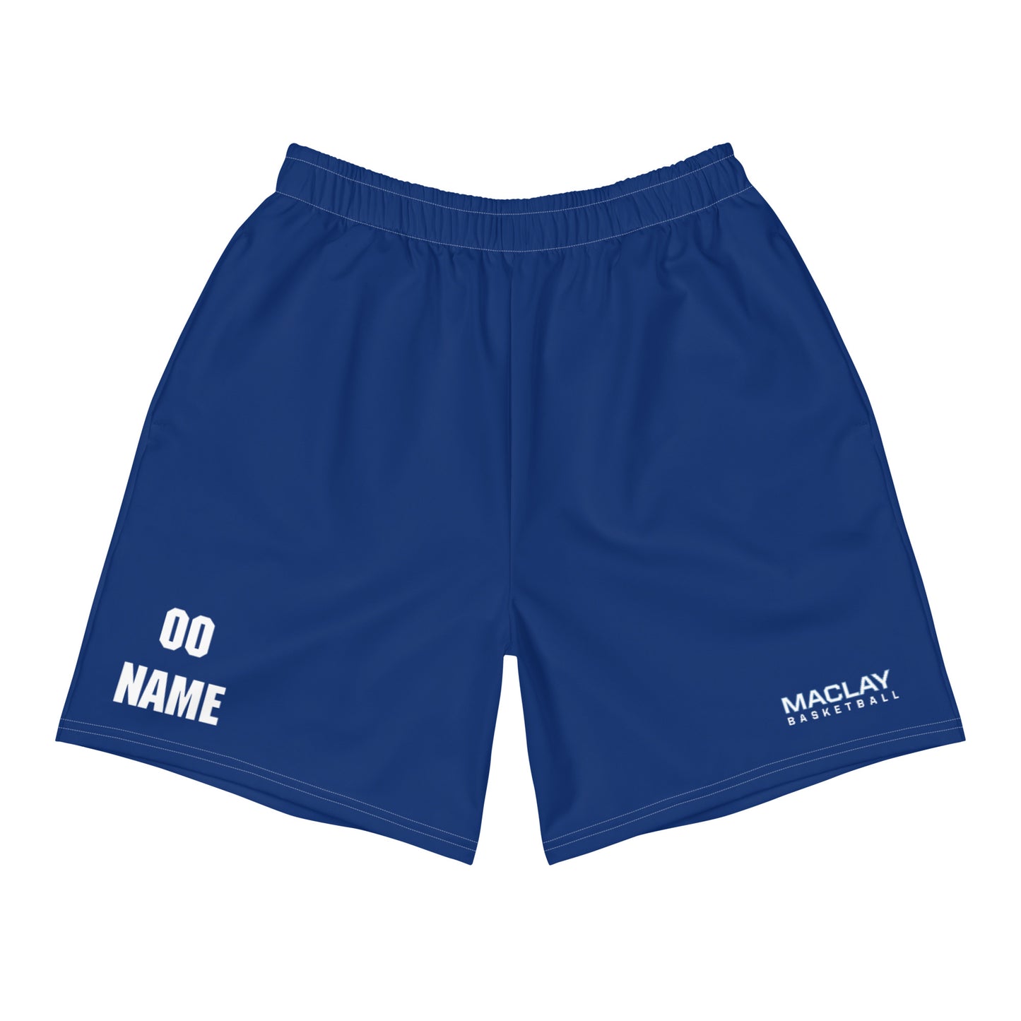 Personalizable - Adult Maclay Basketball Pocketed Athletic Shorts