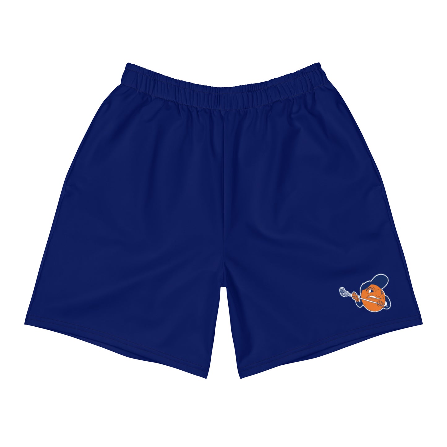 Adult Ultimate Orange Pocketed Athletic Shorts