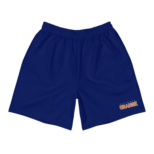 Adult Ultimate Orange Pocketed Athletic Shorts