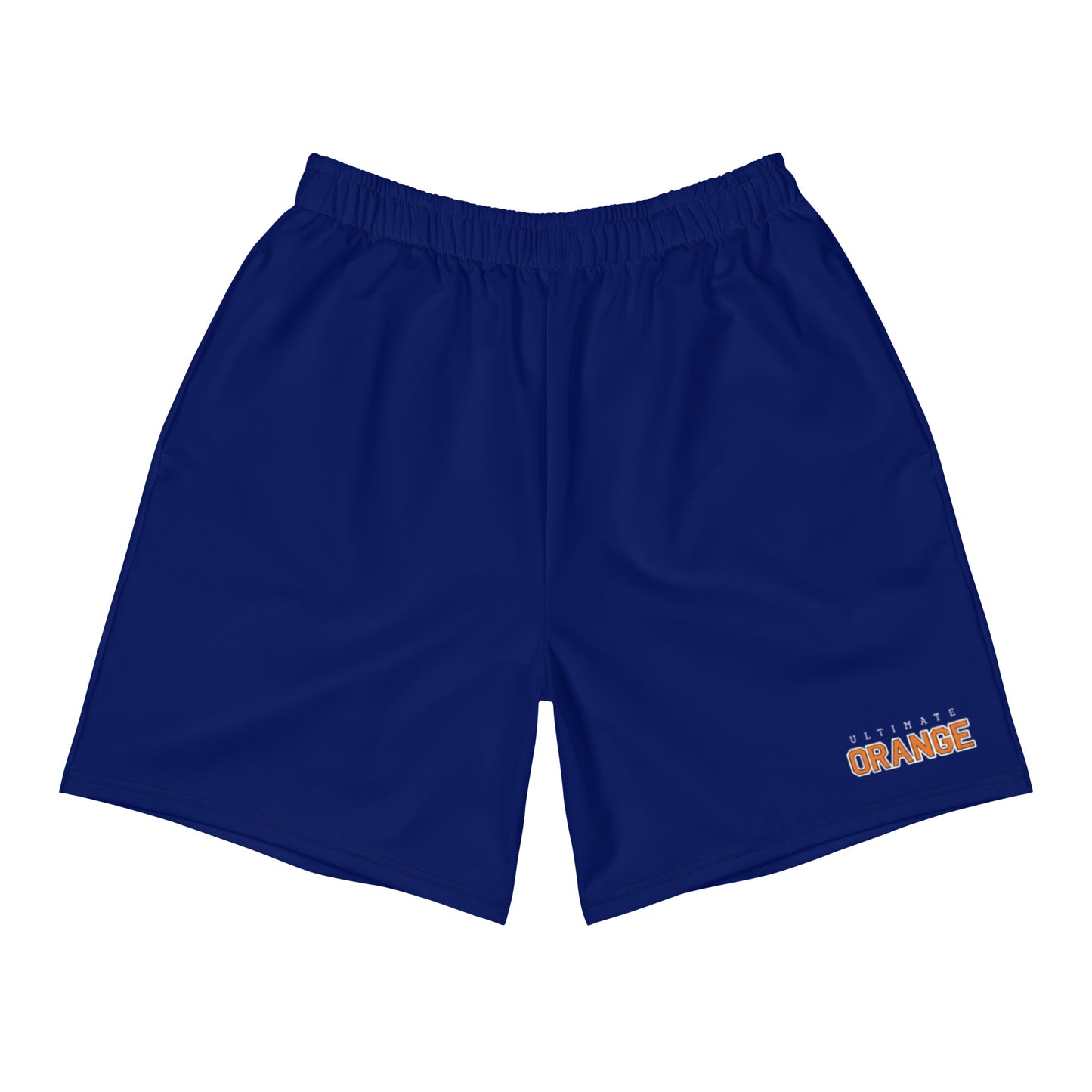 Adult Ultimate Orange Pocketed Athletic Shorts