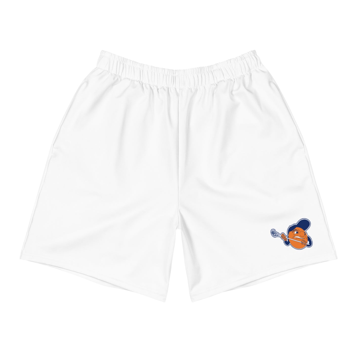 Adult Ultimate Orange Pocketed Athletic Shorts