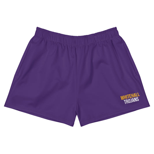 Women's Whitehall School Pocketed Athletic Shorts