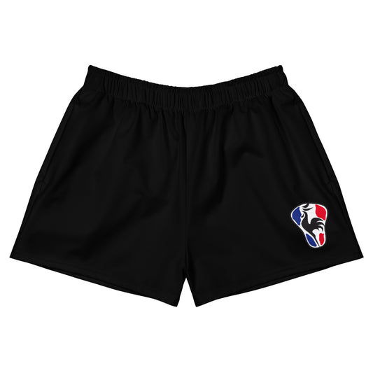 Women's France Lacrosse Pocketed Athletic Shorts