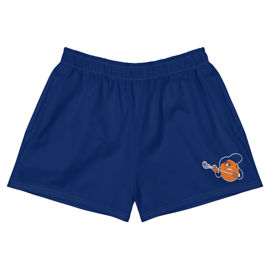 Women's Ultimate Orange Pocketed Athletic Shorts