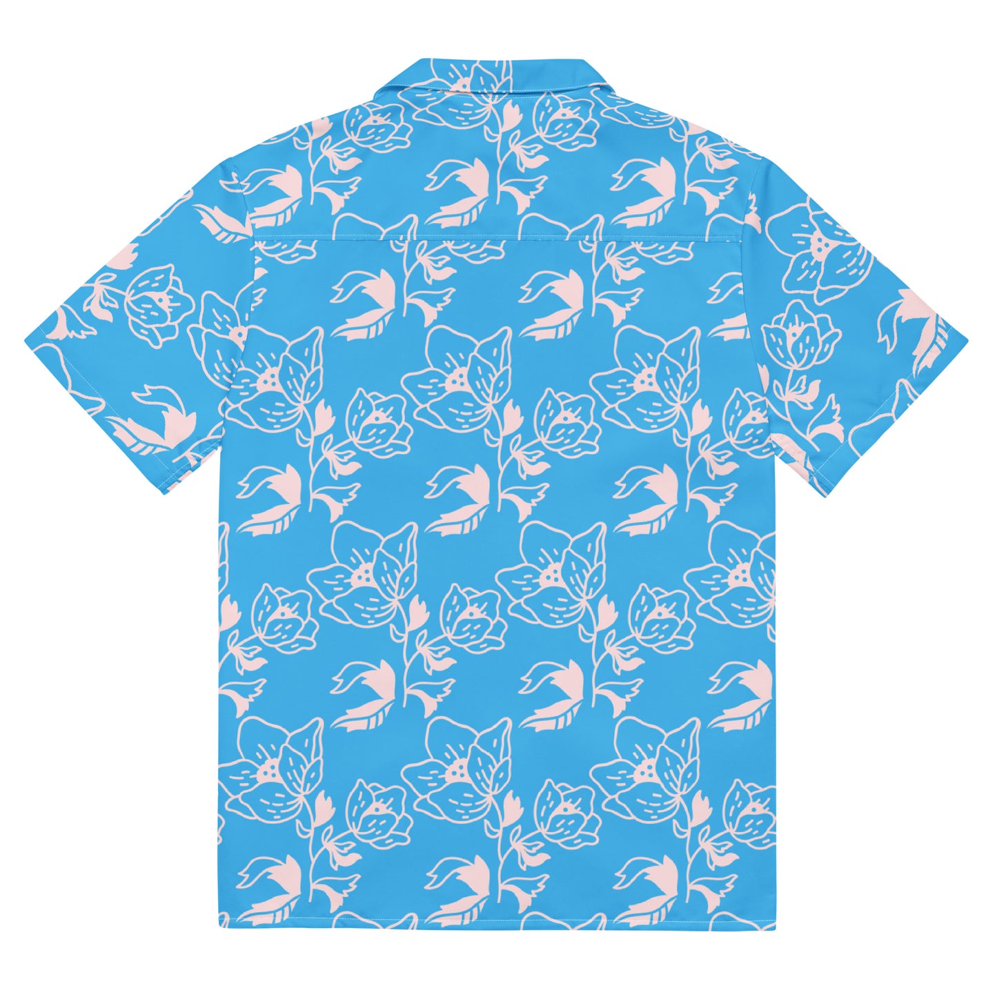 Adult Water Dragons LC Short Sleeve Button Down Shirt