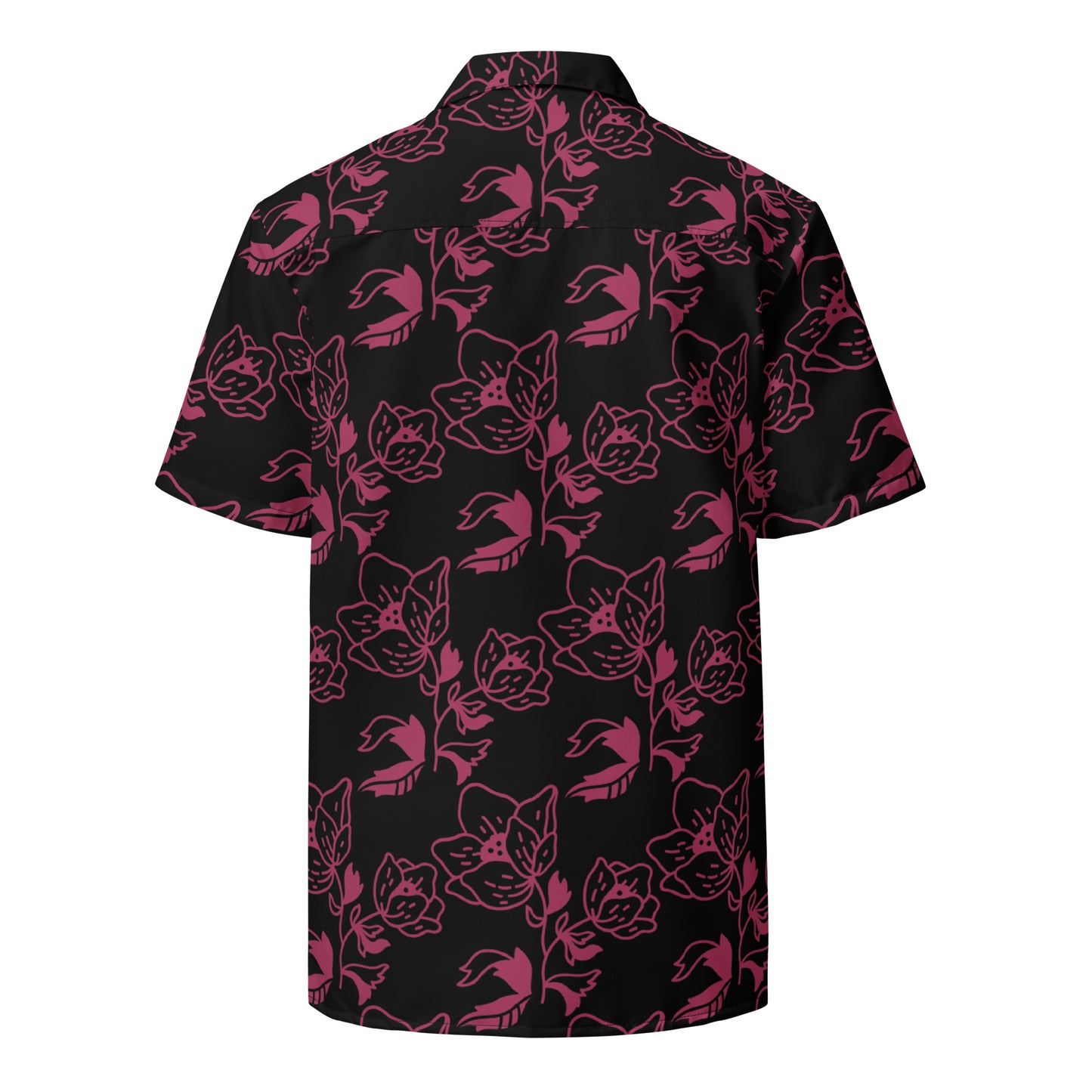 Adult BayLax Short Sleeve Button Down Shirt