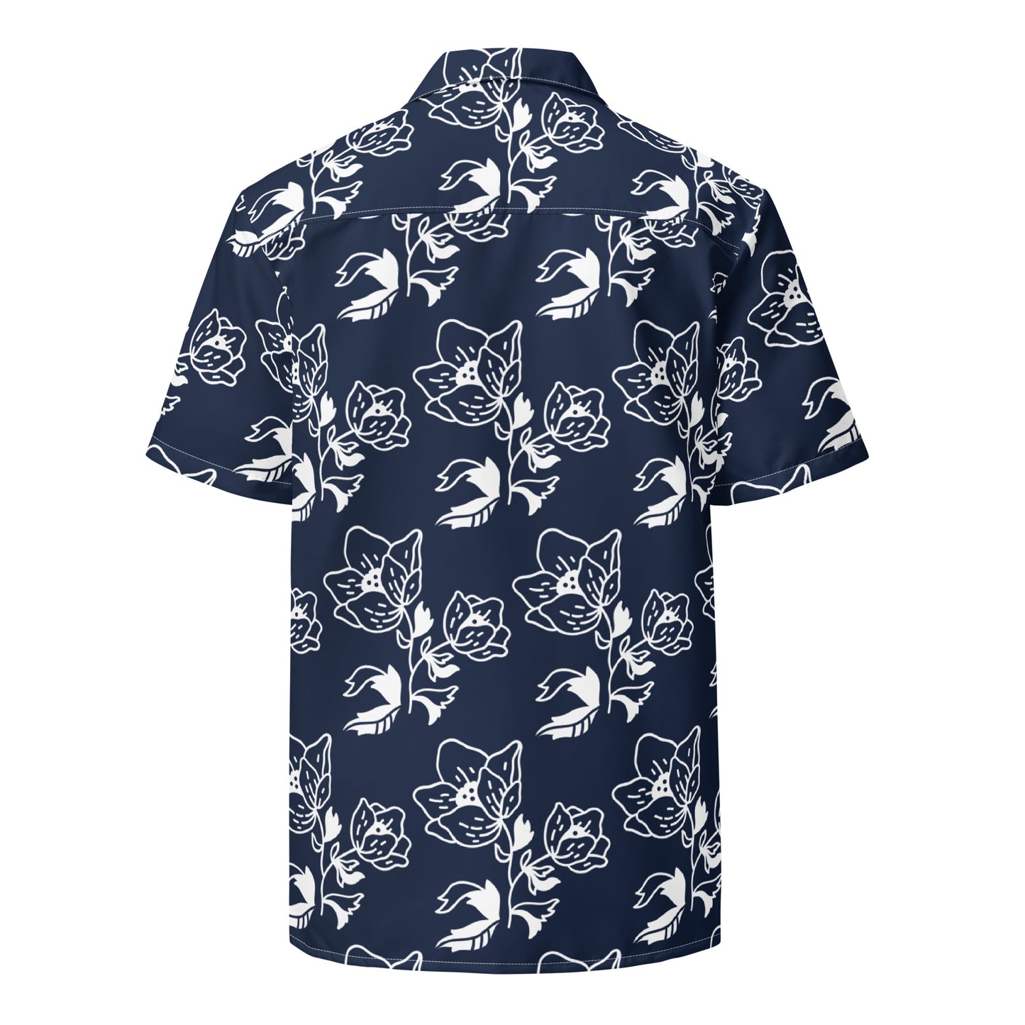 Adult 51 Stars Lacrosse Short Sleeve Button Down