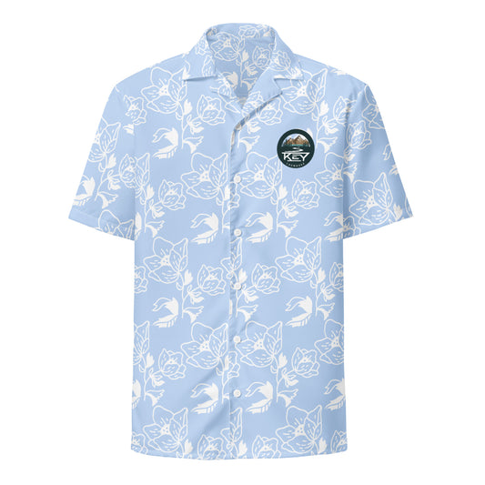 Adult Key Lacrosse Short Sleeve Button Down