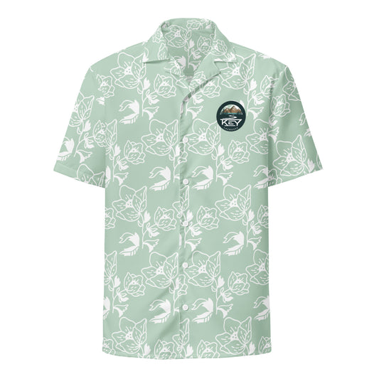 Adult Key Lacrosse Short Sleeve Button Down