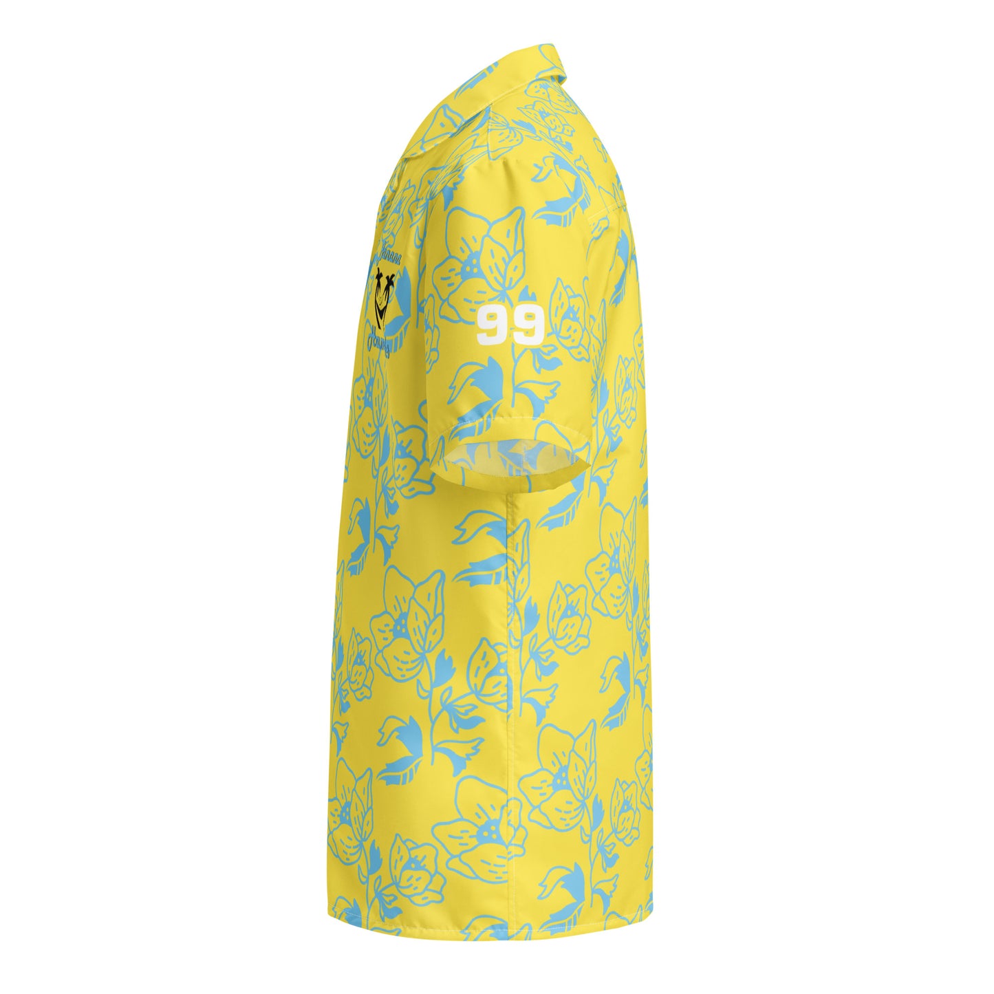 Adult Banana Hammocks Short Sleeve Button Down - Personalized