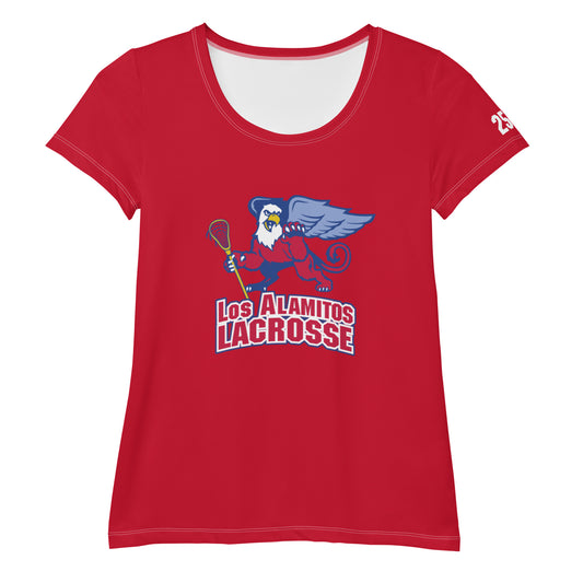 Women's Los Al Lacrosse Premium Performance Shirt - Personalized