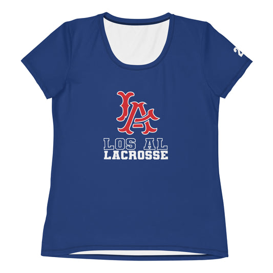 Women's Los Al Lacrosse Premium Performance Shirt - Personalized
