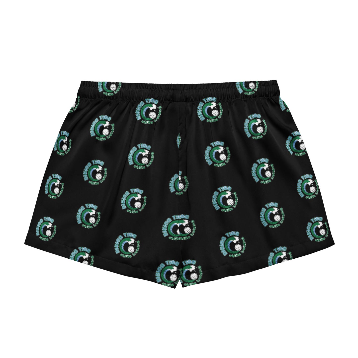 Women’s Green Wave Pajama Shorts